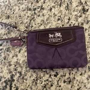 Coach wristlet NWT.